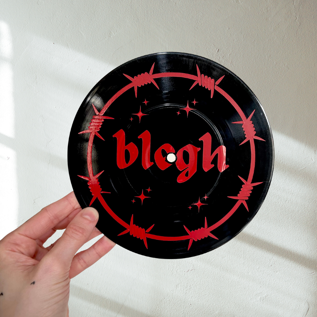 Blegh - Vinyl Record Wall Hanging