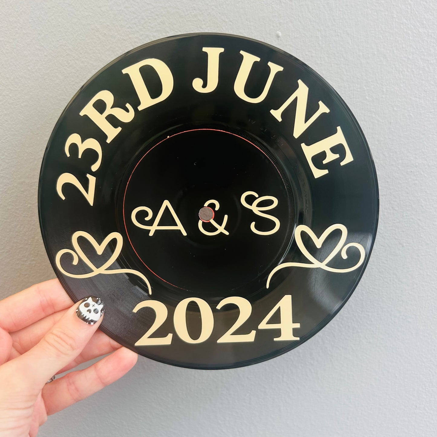 Custom Date Vinyl Record