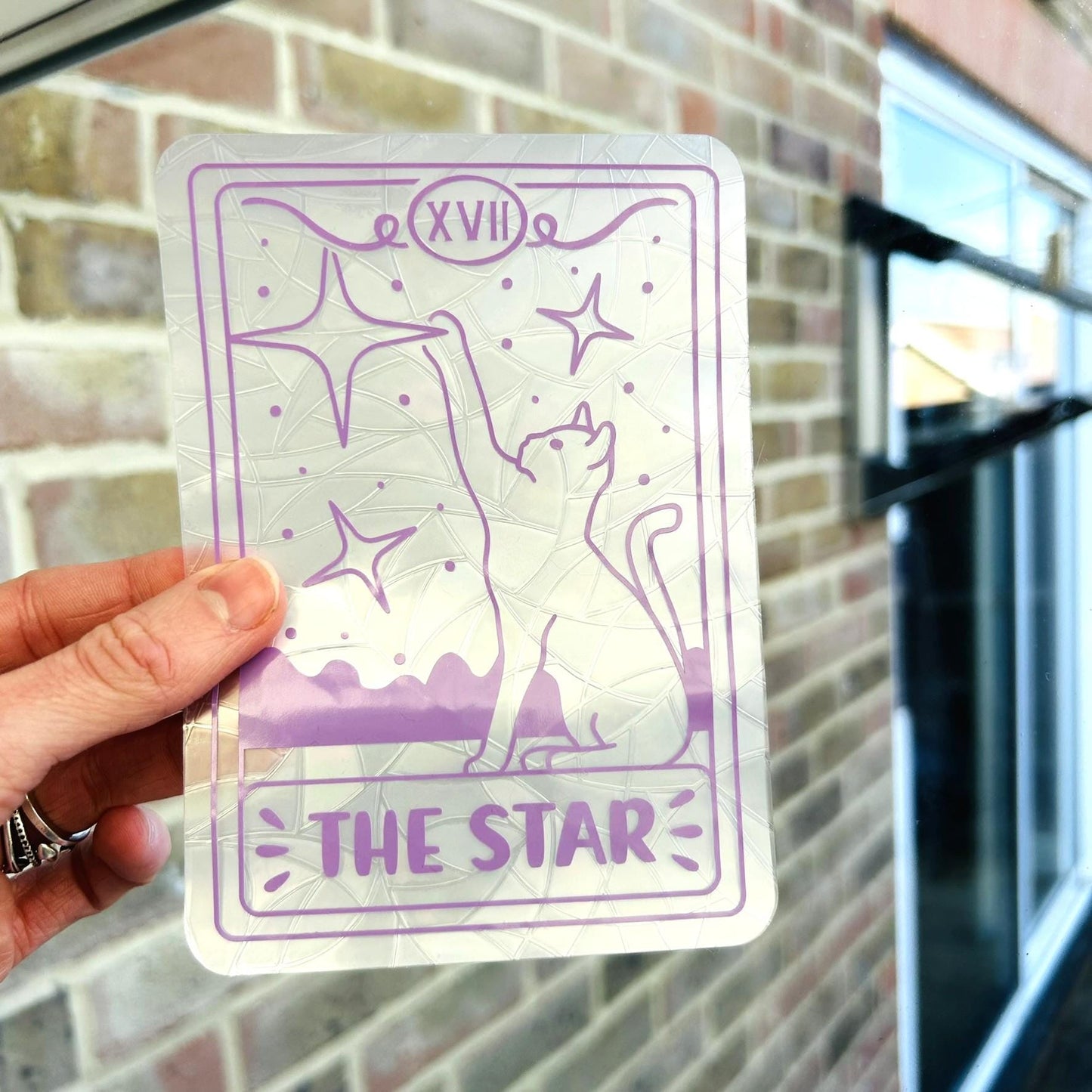 Cat Suncatcher - The Star