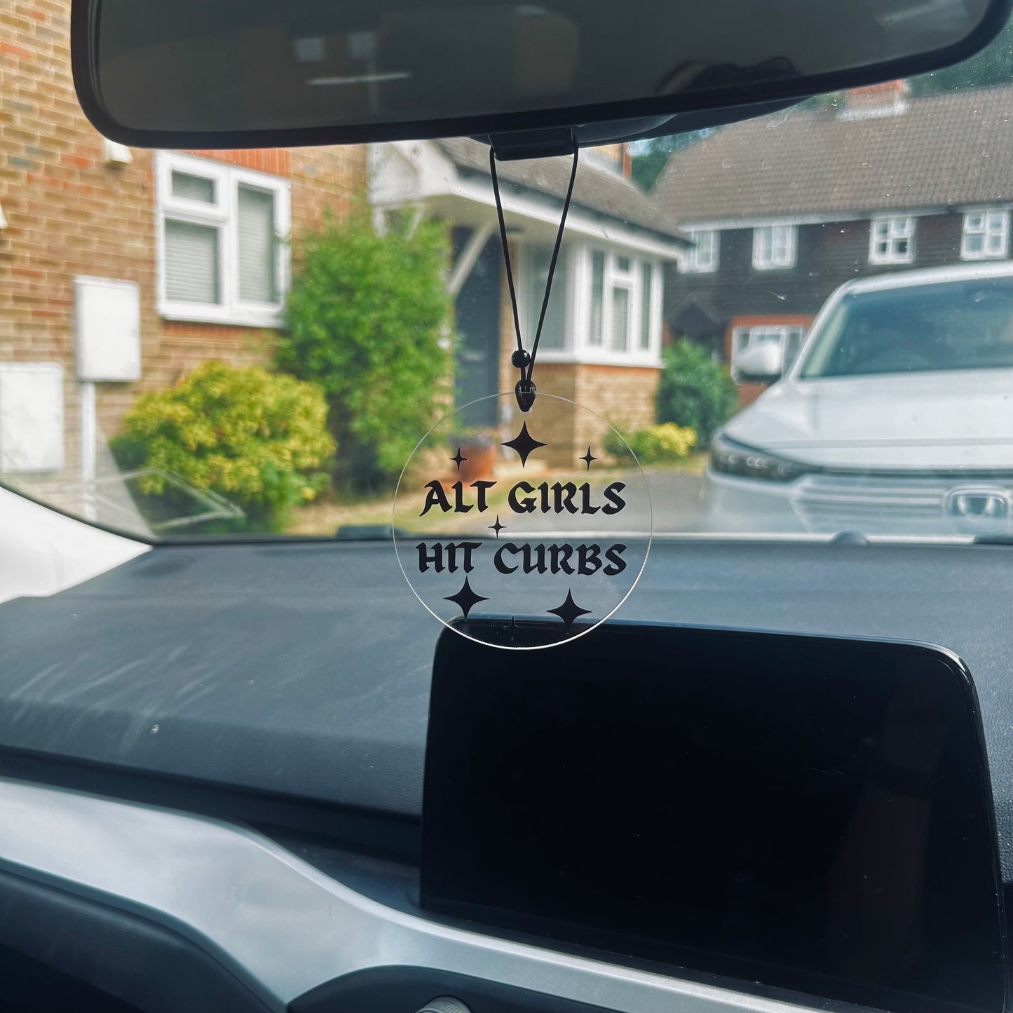 Alt Girls Hit Curbs - Car Hanger