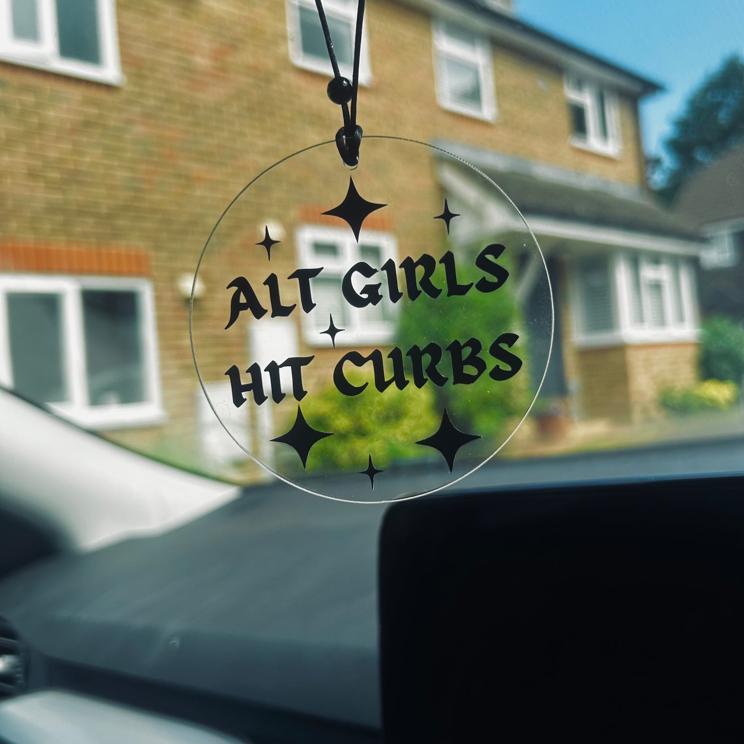 Alt Girls Hit Curbs - Car Hanger