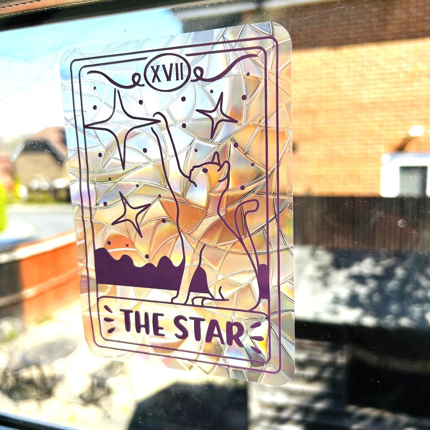 Cat Suncatcher - The Star