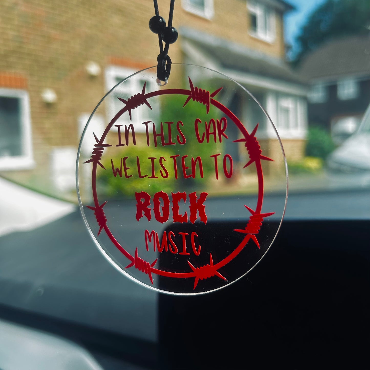 Rock Music - Car Hanger