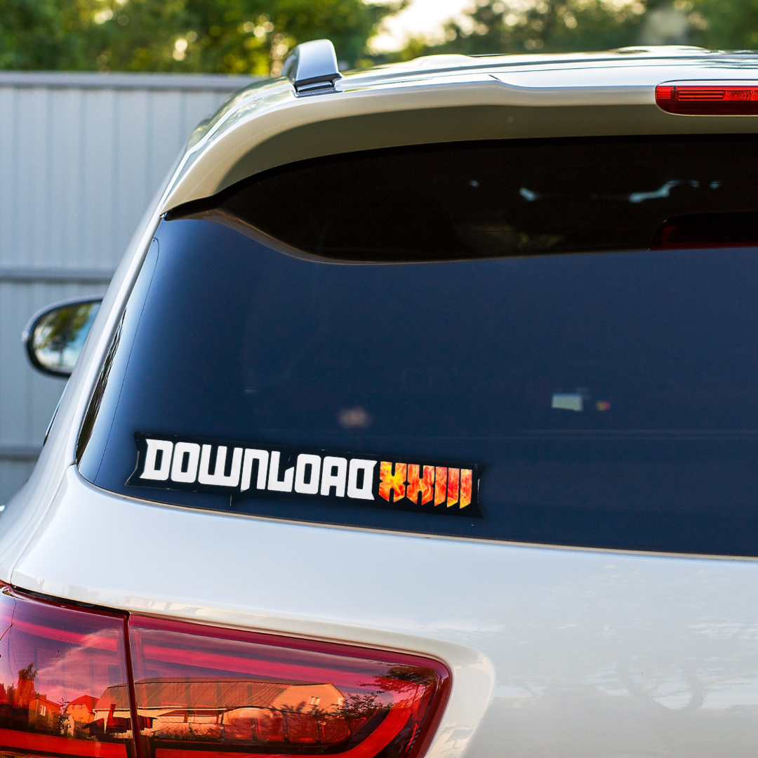 Download Festival Car Sticker