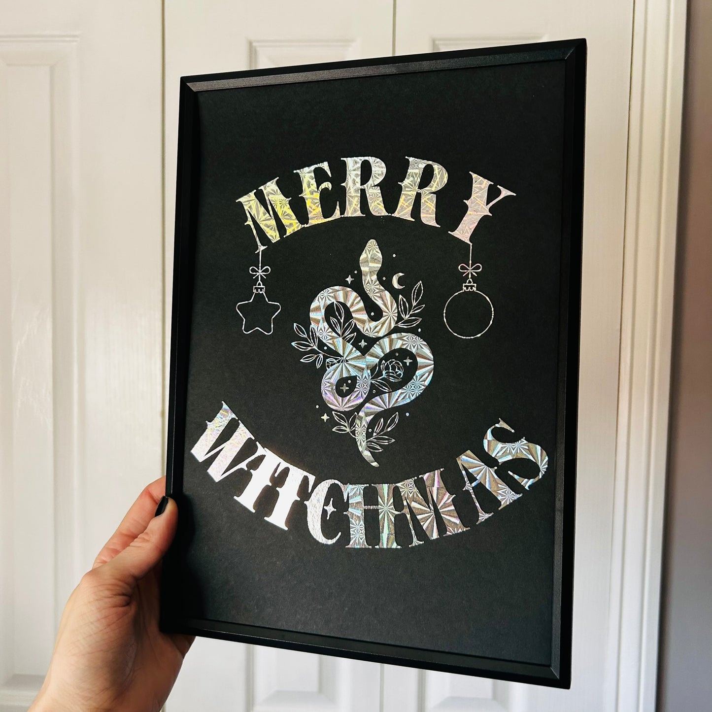 Merry Witchmas - Foiled Print