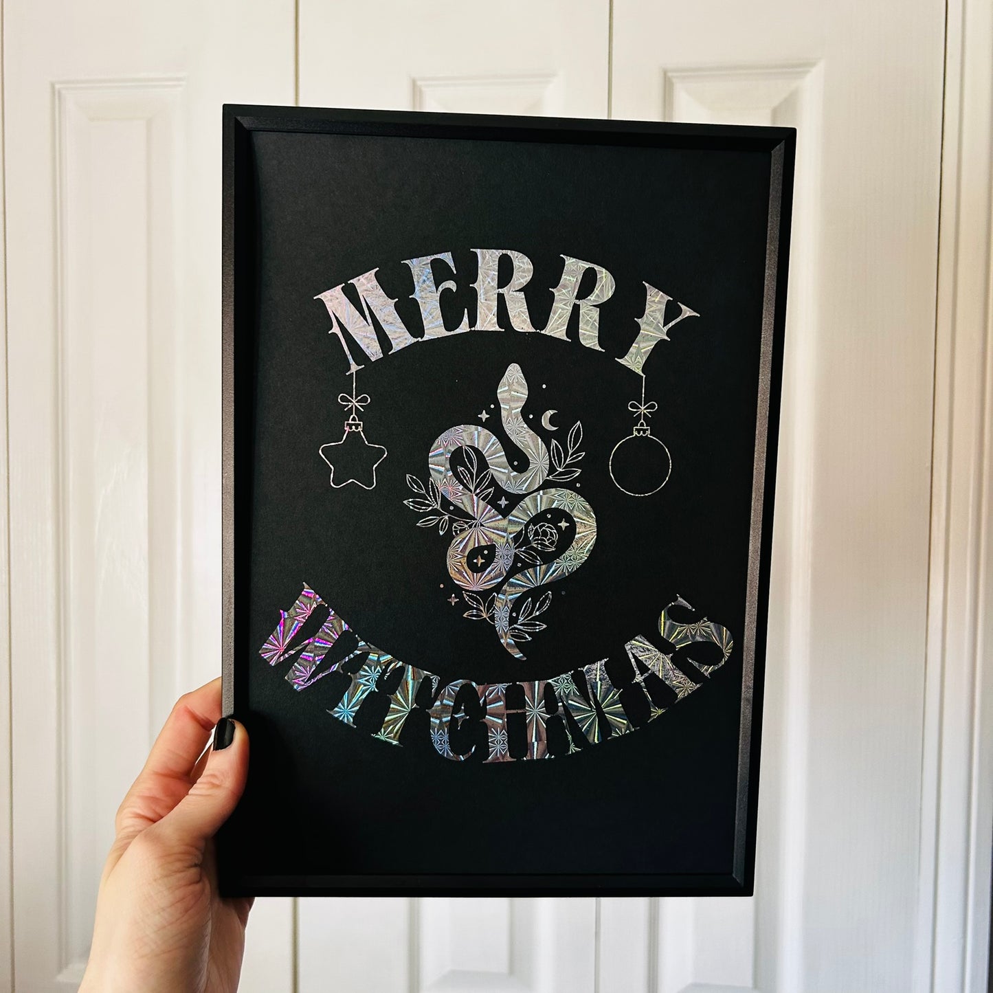 Merry Witchmas - Foiled Print