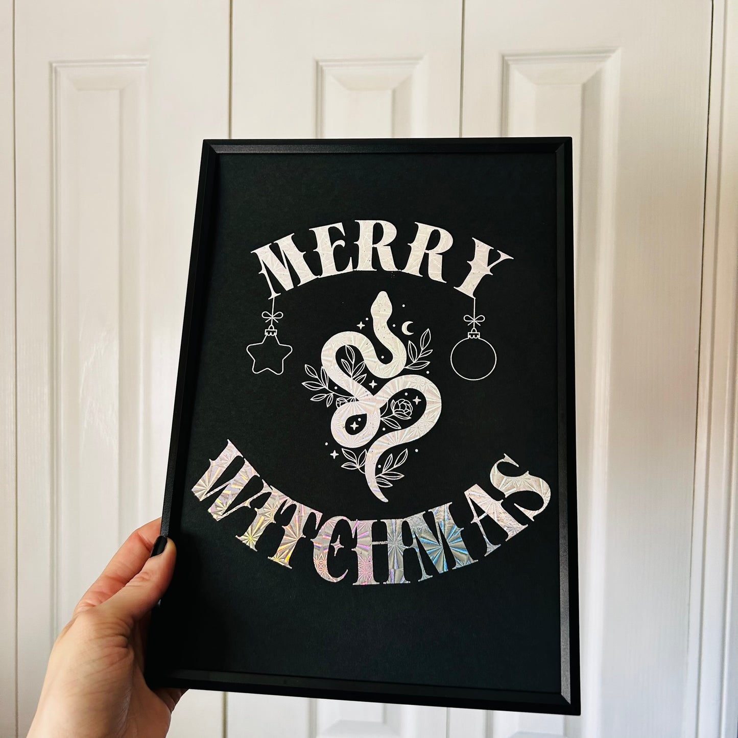Merry Witchmas - Foiled Print