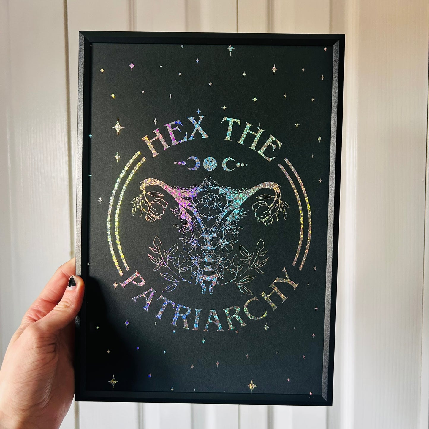 Hex The Patriarchy - Foiled Print