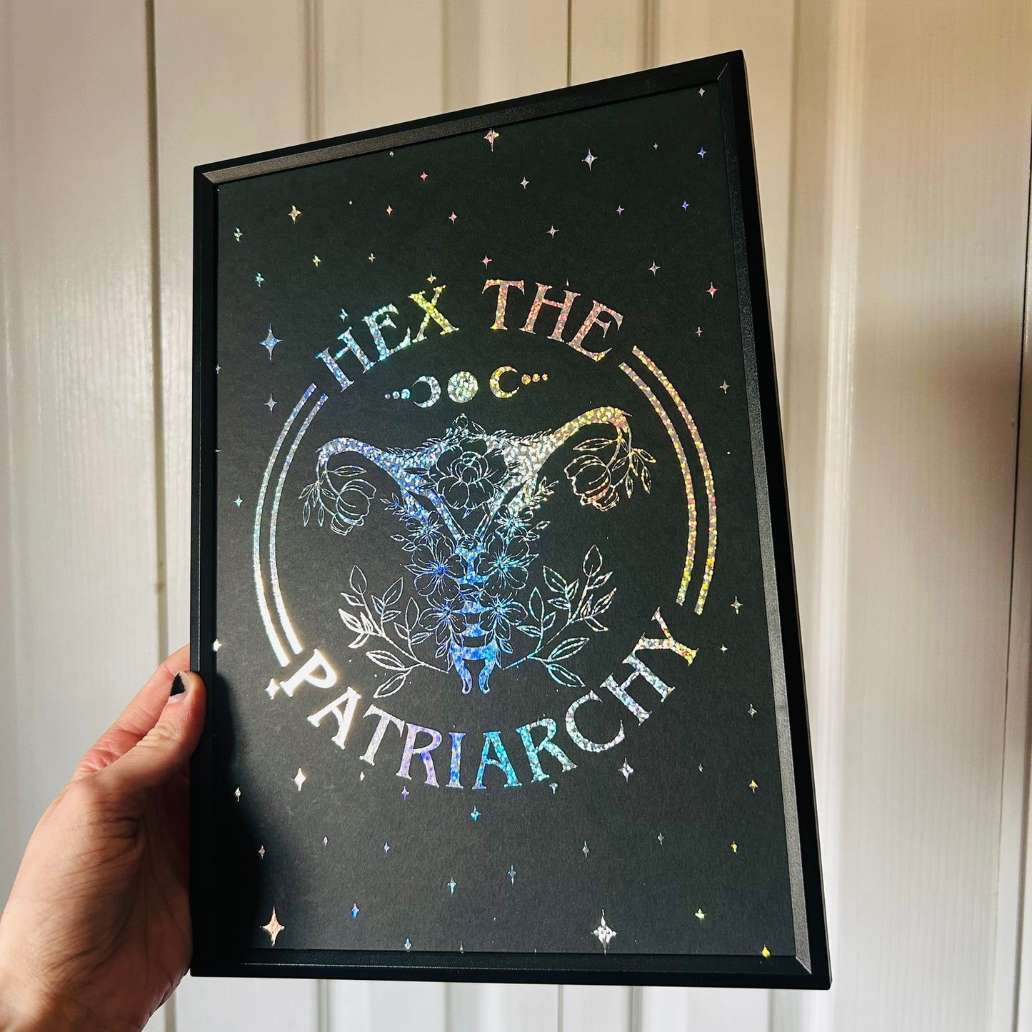 Hex The Patriarchy - Foiled Print