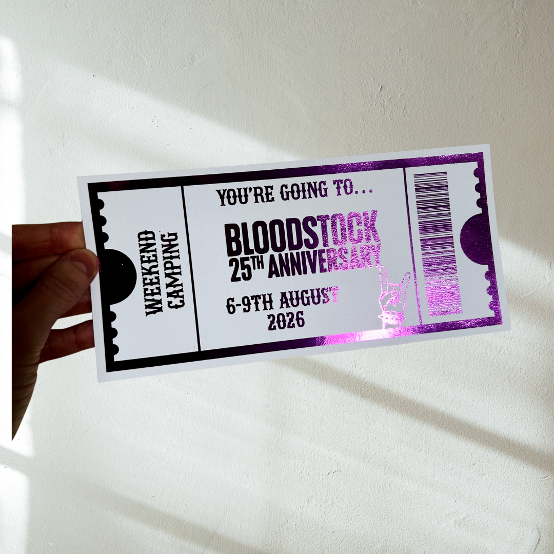 Bloodstock Souviner Ticket
