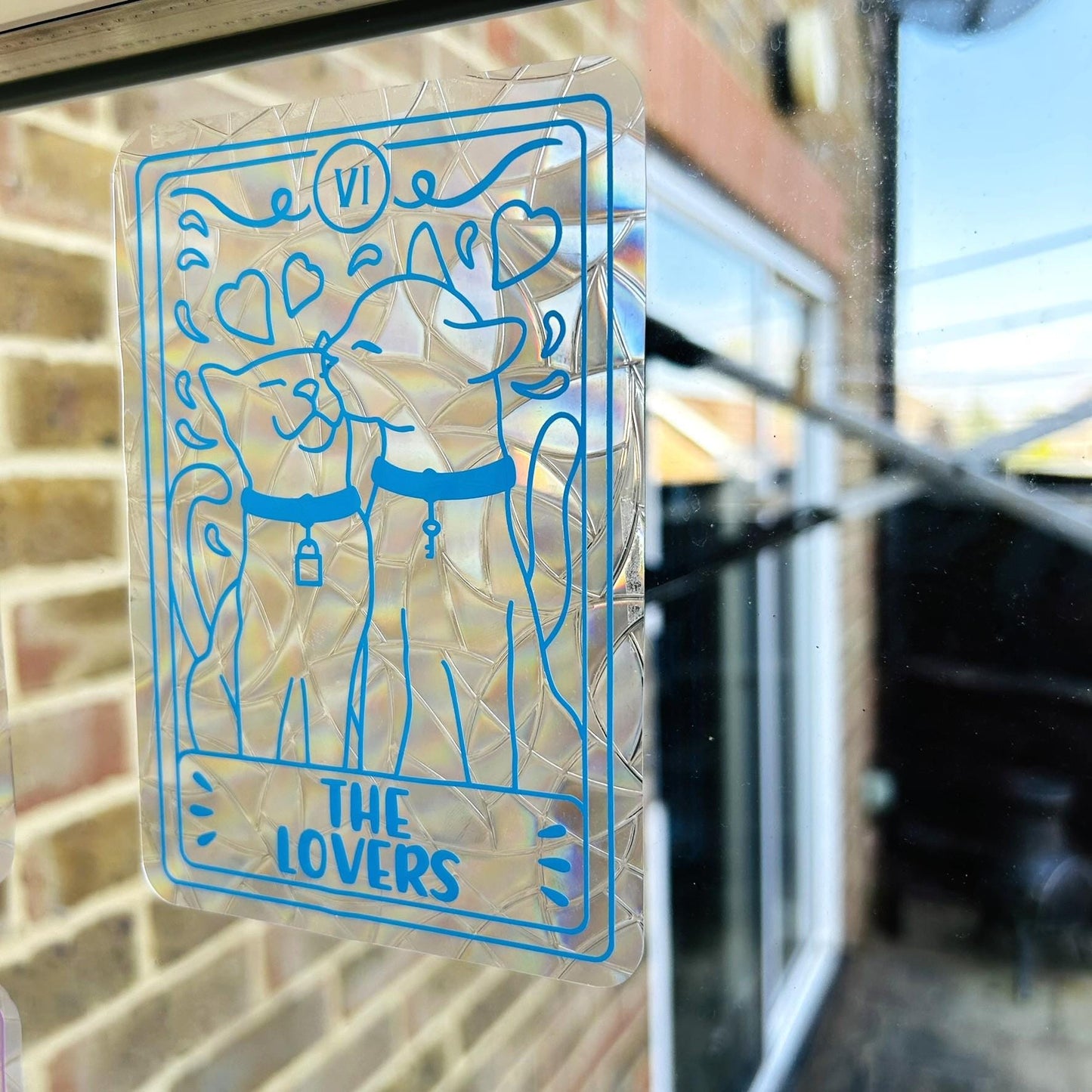 Cat Suncatcher - The Lovers