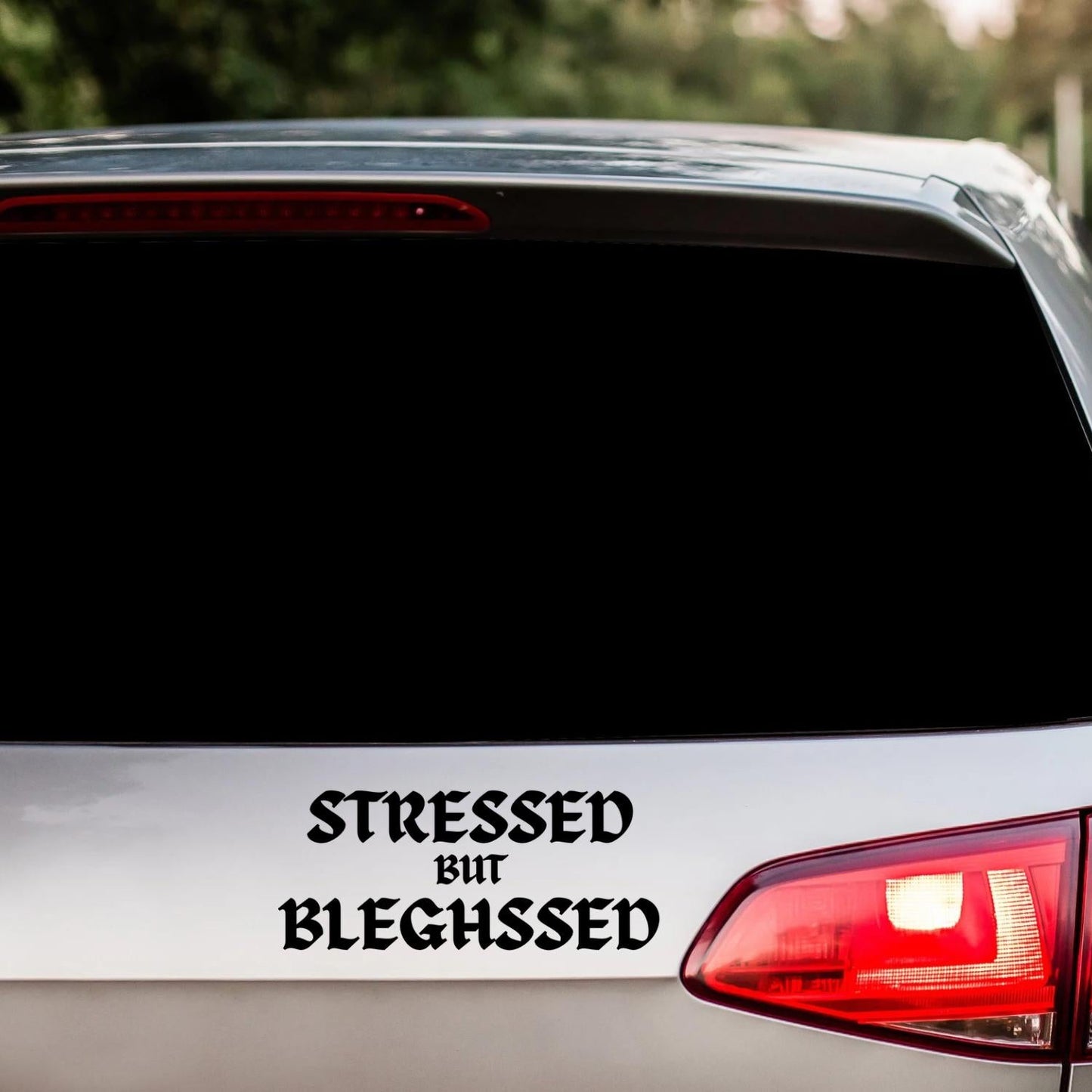 Stressd but bleghssed