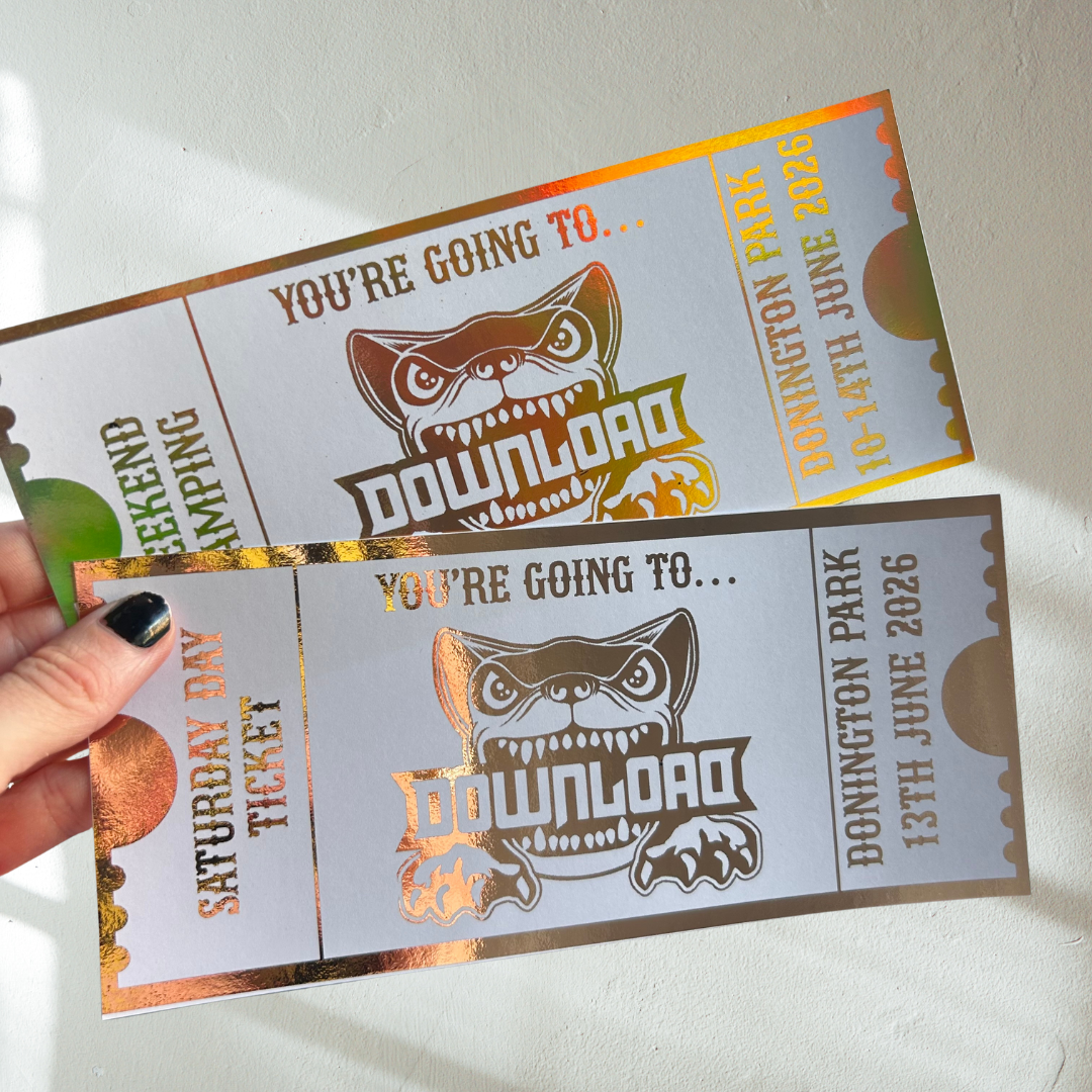 Download Festival - Souvenir Ticket