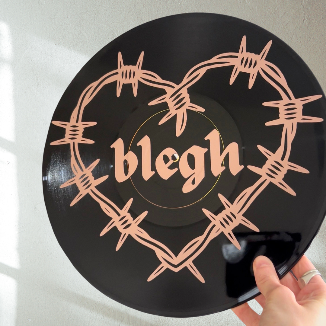 Blegh - Vinyl Record Wall Hanging