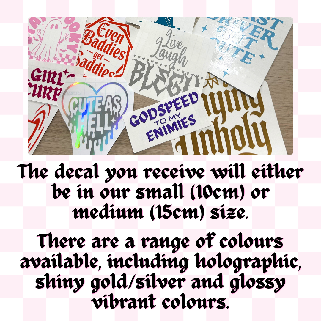 🎲Get What You Get - Decal🎲