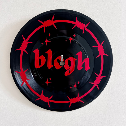 Blegh - Vinyl Record Wall Hanging