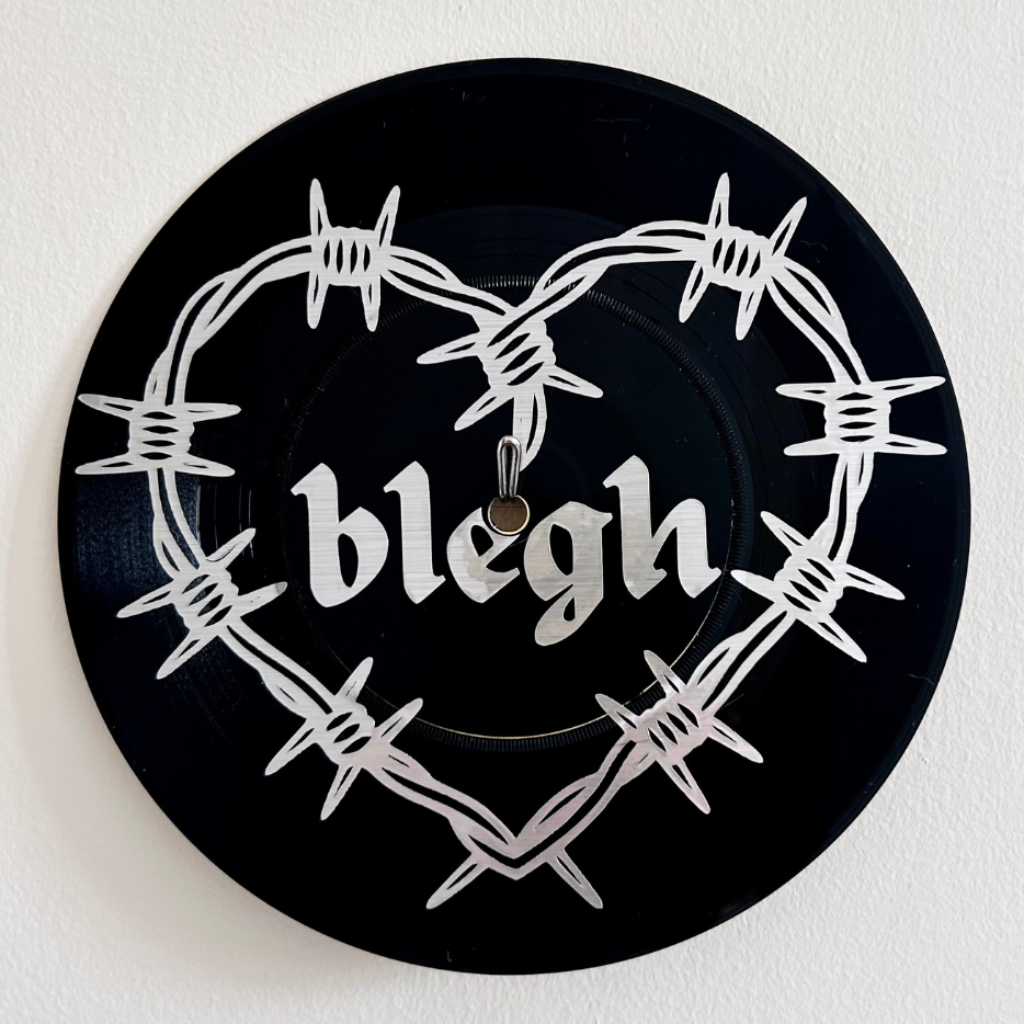 Blegh - Vinyl Record Wall Hanging