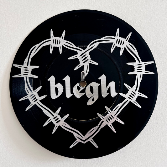 Blegh - Vinyl Record Wall Hanging
