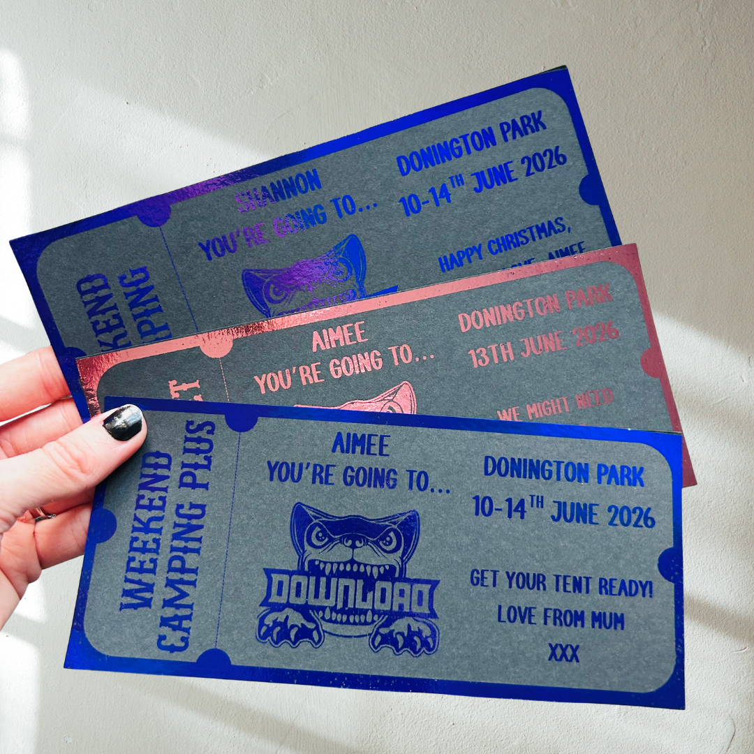 Personalised Download Festival - Souvenir Ticket