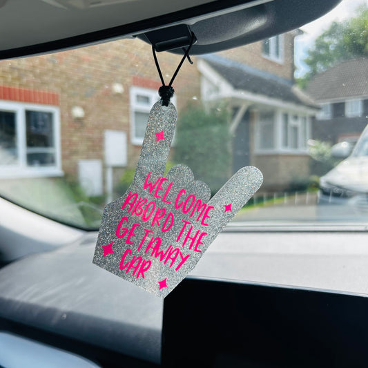 Welcome Aboard The Getaway Car - Car Hanger
