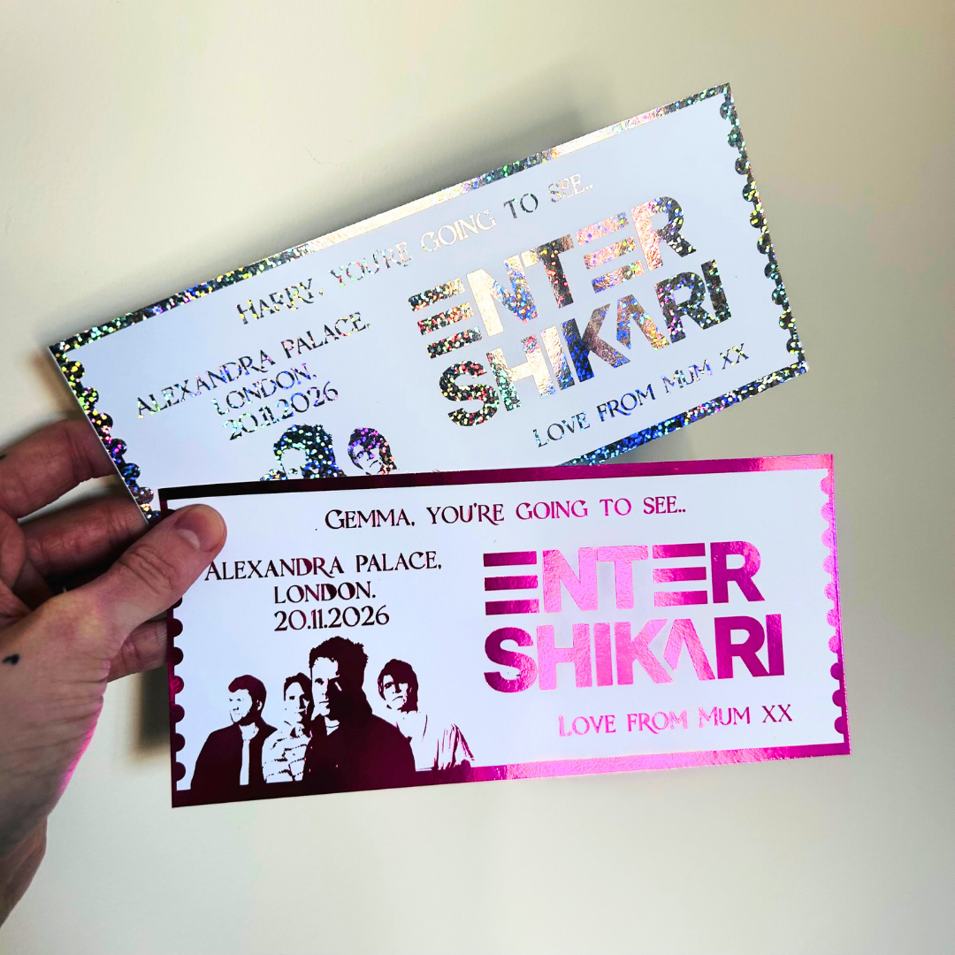 Personalised Enter Shikari Souviner Ticket