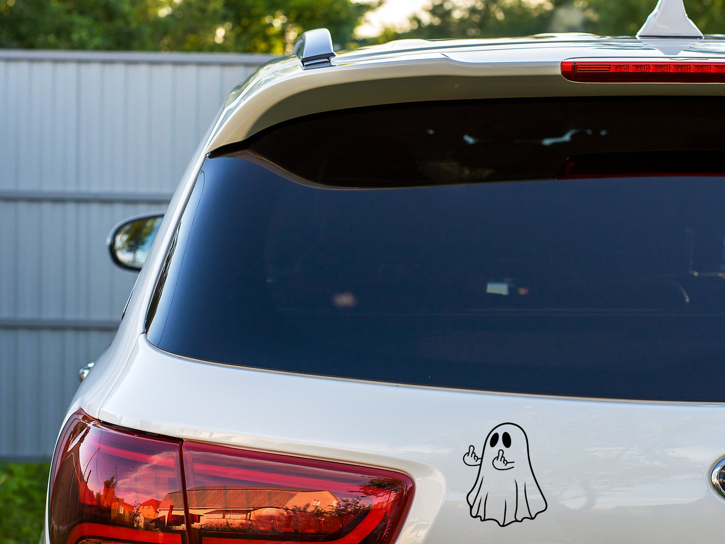 Middle finger ghost