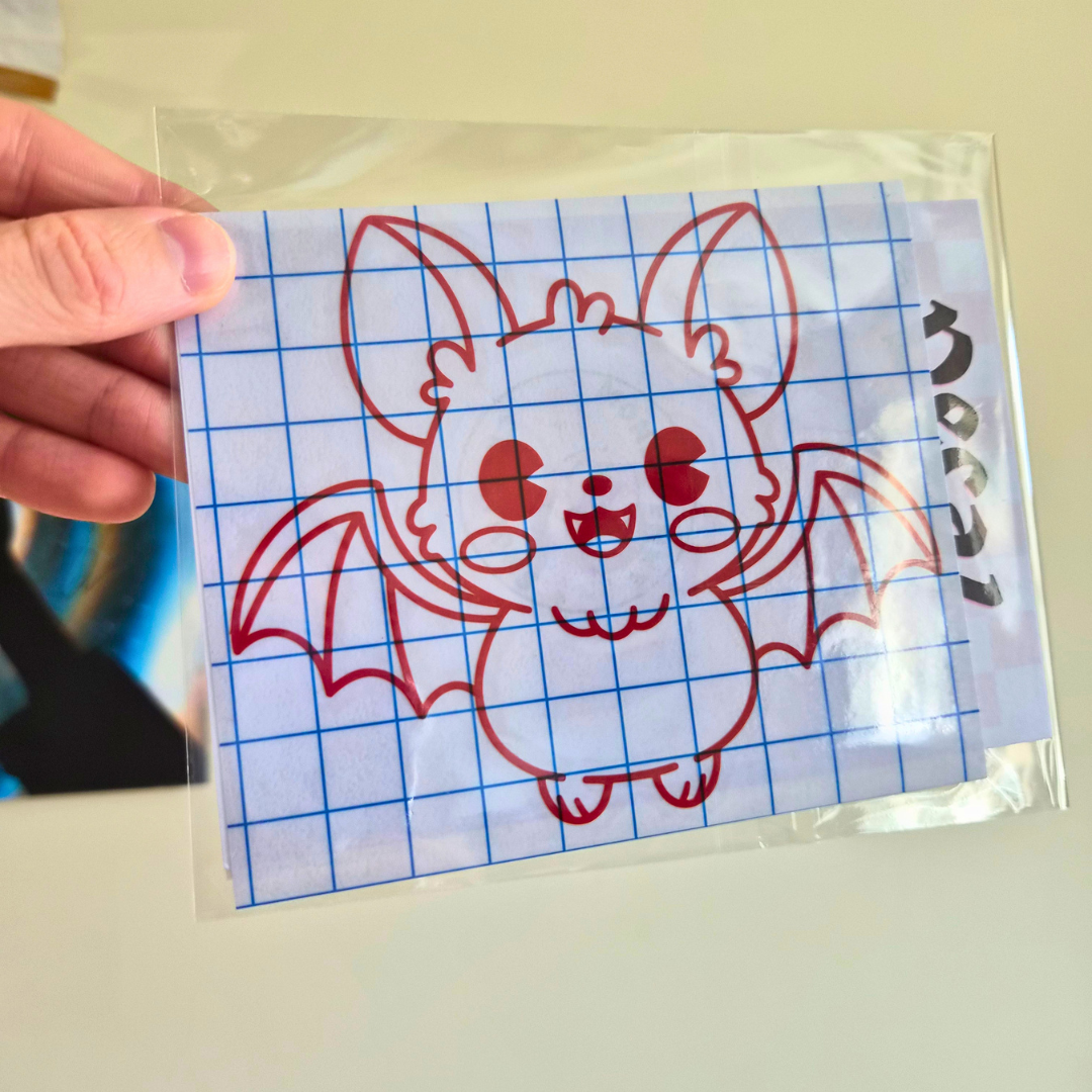 Cute Little Bat - Car Decal Sticker