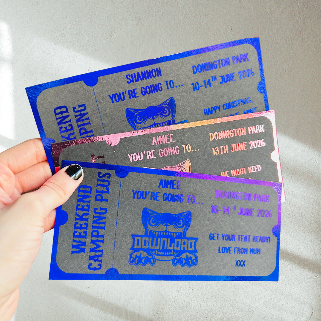 Personalised Download Festival - Souvenir Ticket