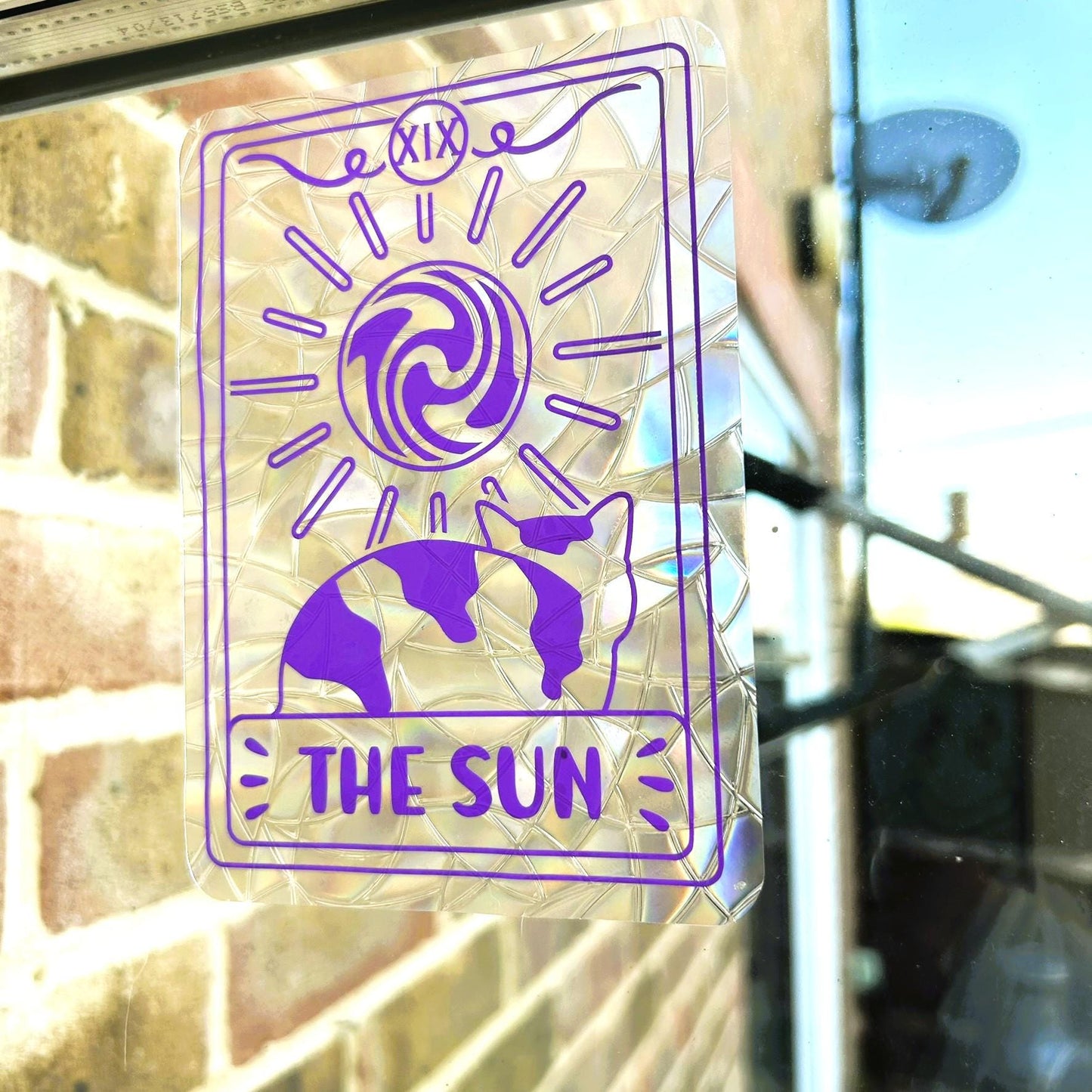 Cat Suncatcher - The Sun