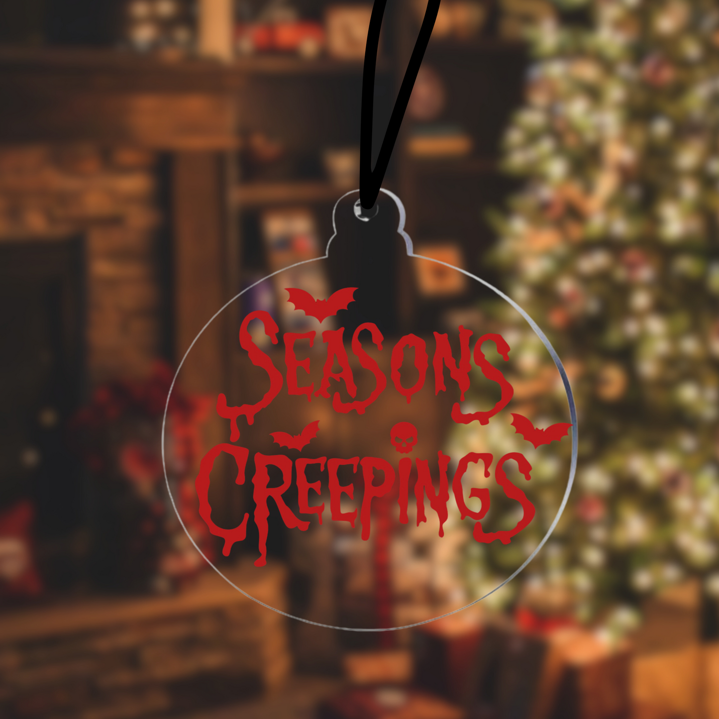 Seasons Creepings - Acrylic Tree Hanger