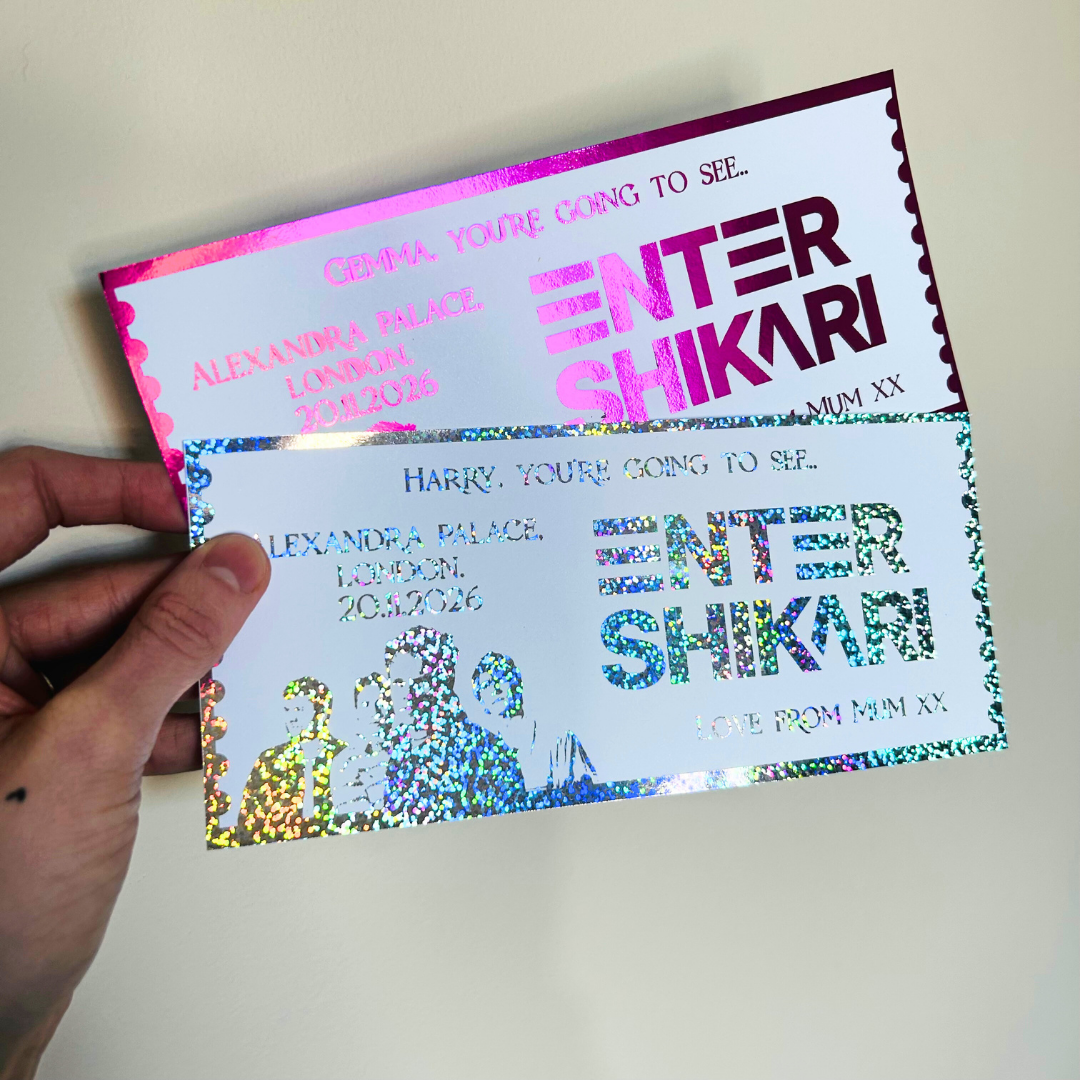 Personalised Enter Shikari Souviner Ticket