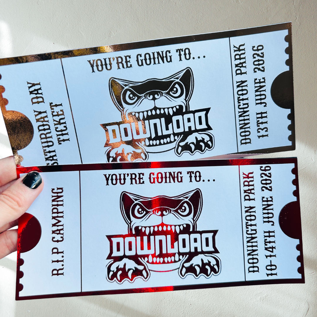 Download Festival - Souvenir Ticket