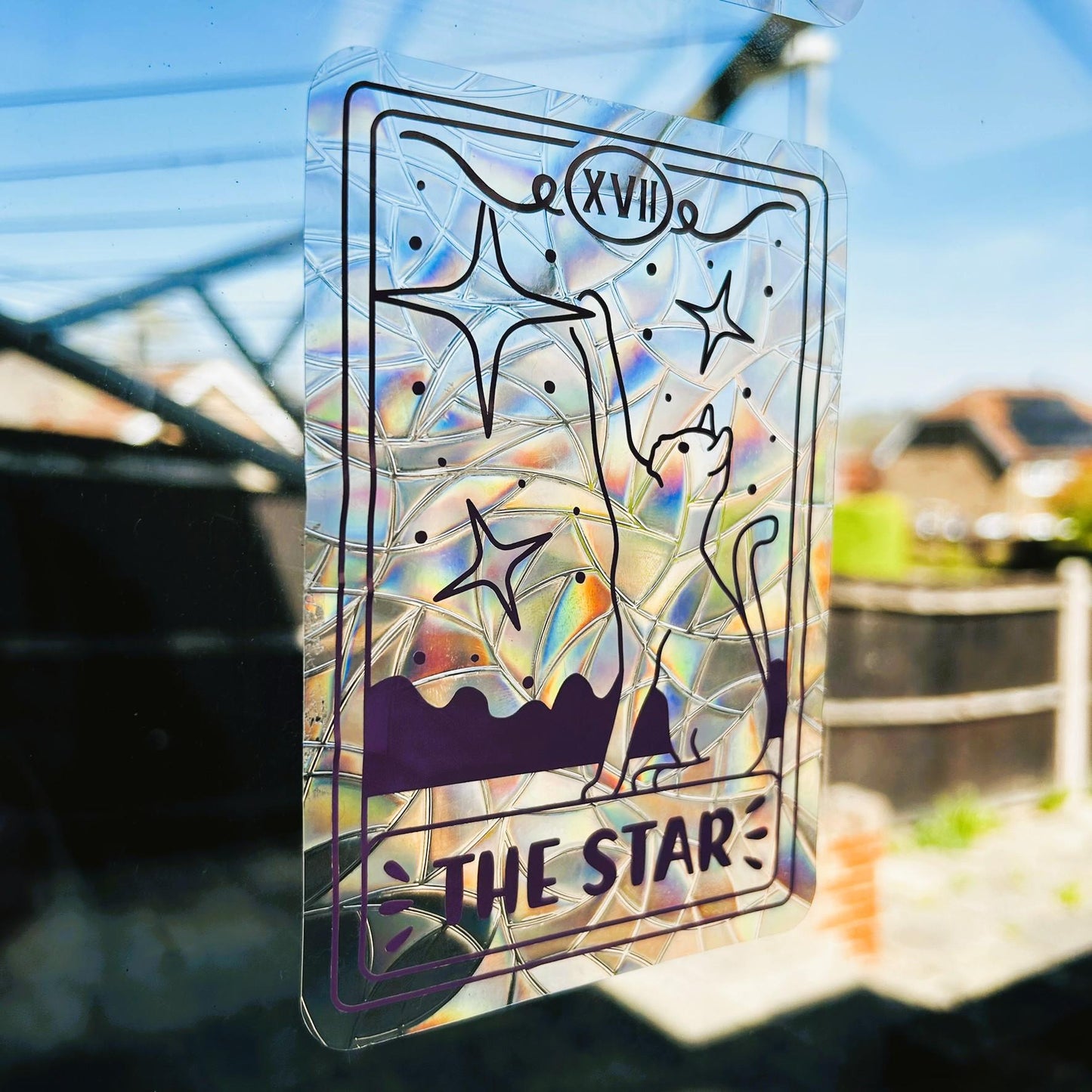 Cat Suncatcher - The Star