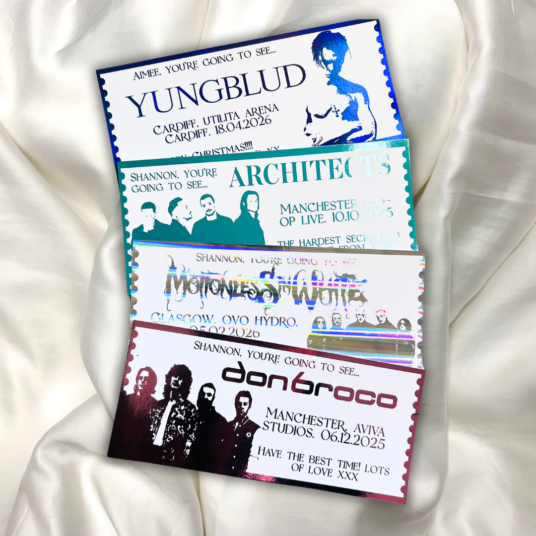 Personalised Don Broco Souvenir Ticket