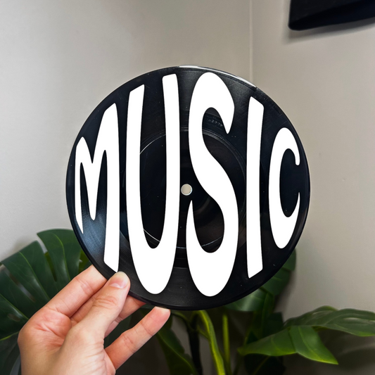 Music - Vinyl Record Wall Hanging