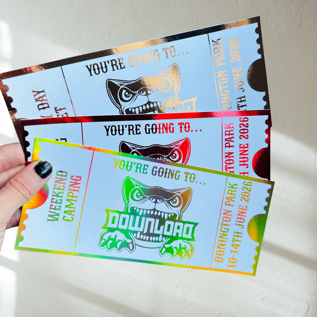 Download Festival - Souvenir Ticket