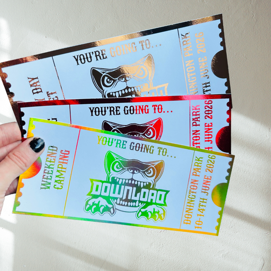 Download Festival - Souvenir Ticket