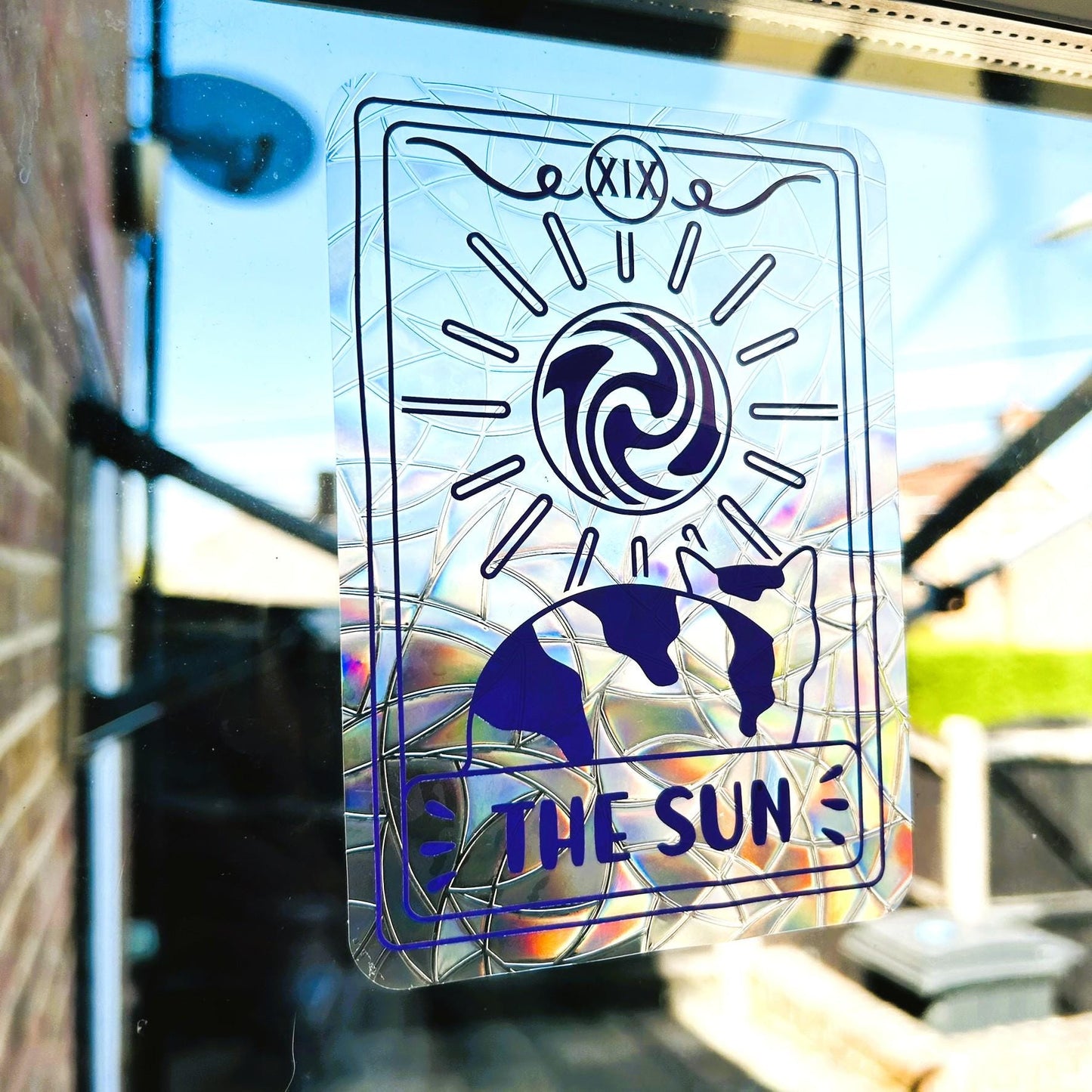 Cat Suncatcher - The Sun