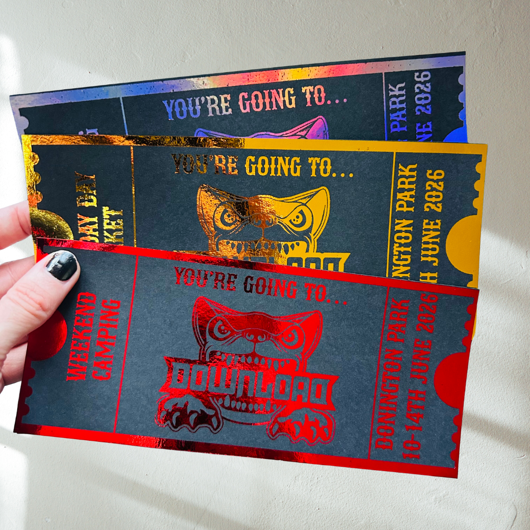 Download Festival - Souvenir Ticket