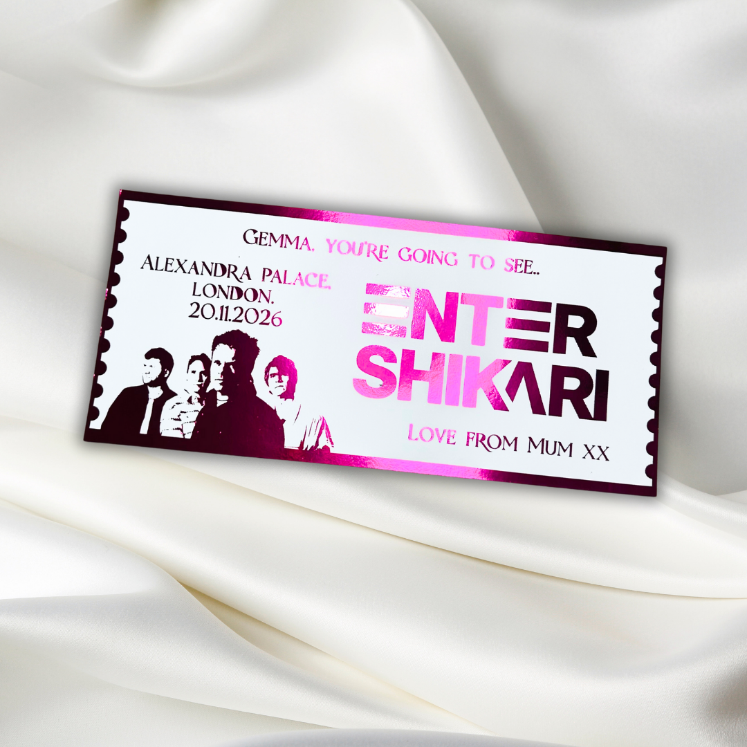 Personalised Enter Shikari Souviner Ticket