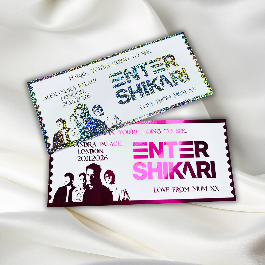 Personalised Enter Shikari Souviner Ticket