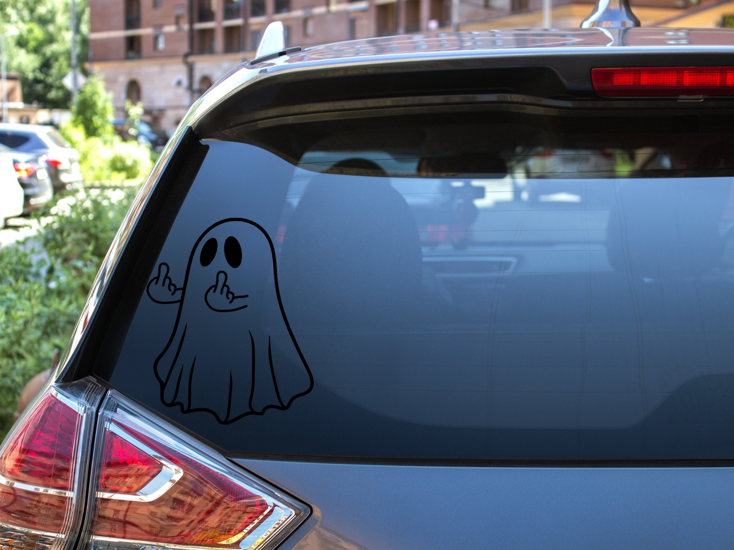 Middle finger ghost