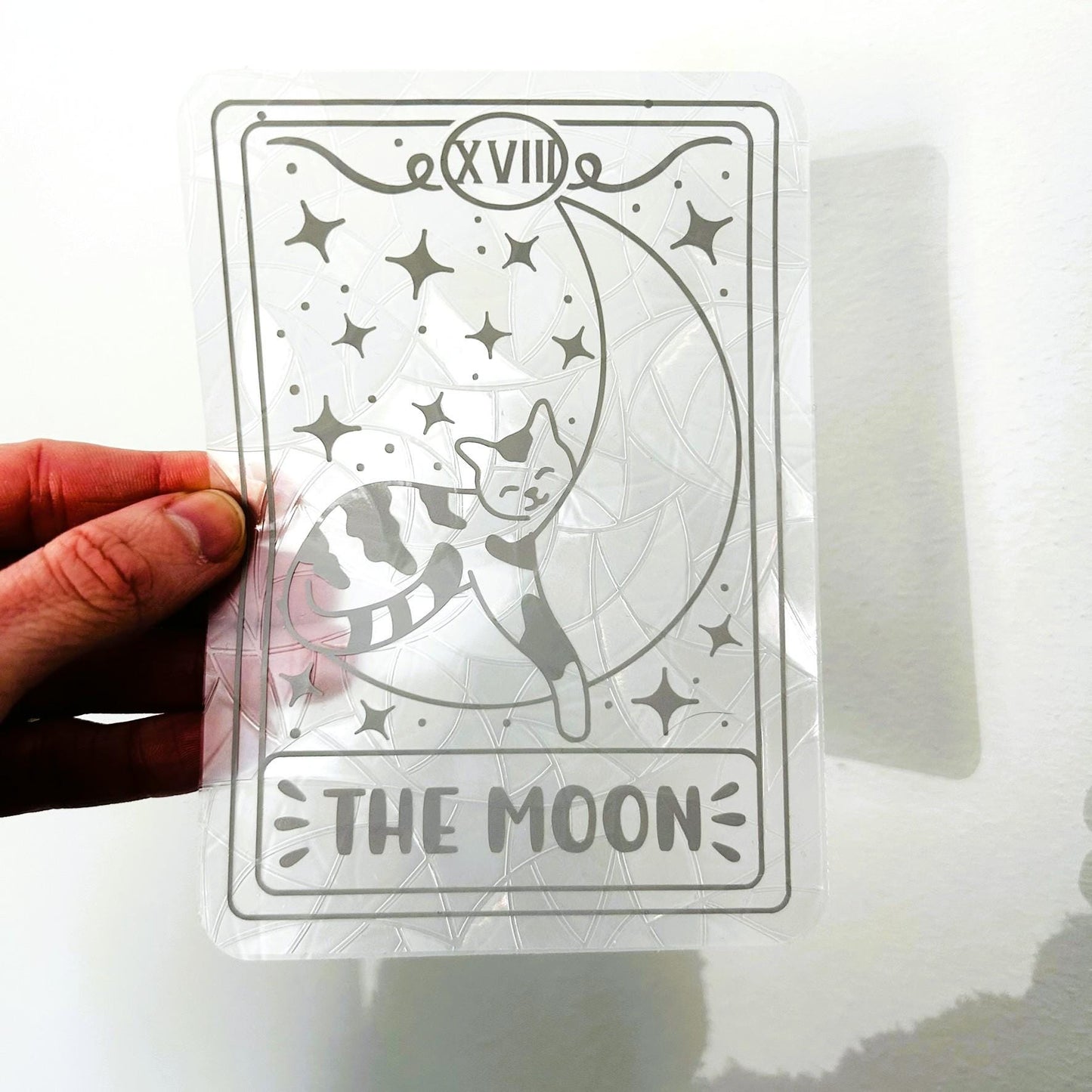 Cat Suncatcher - The Moon
