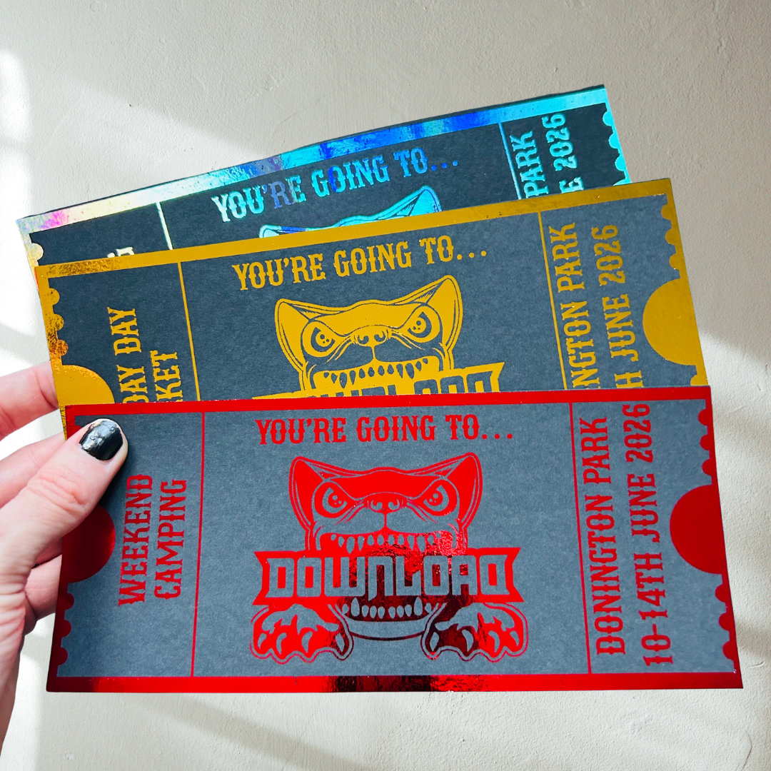 Download Festival - Souvenir Ticket