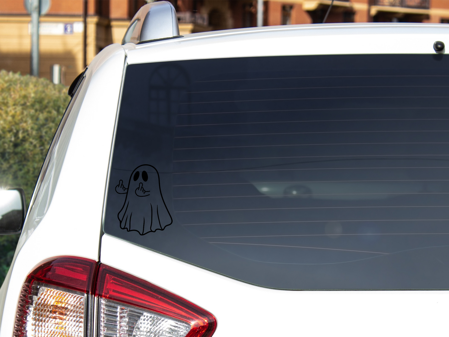 Middle finger ghost