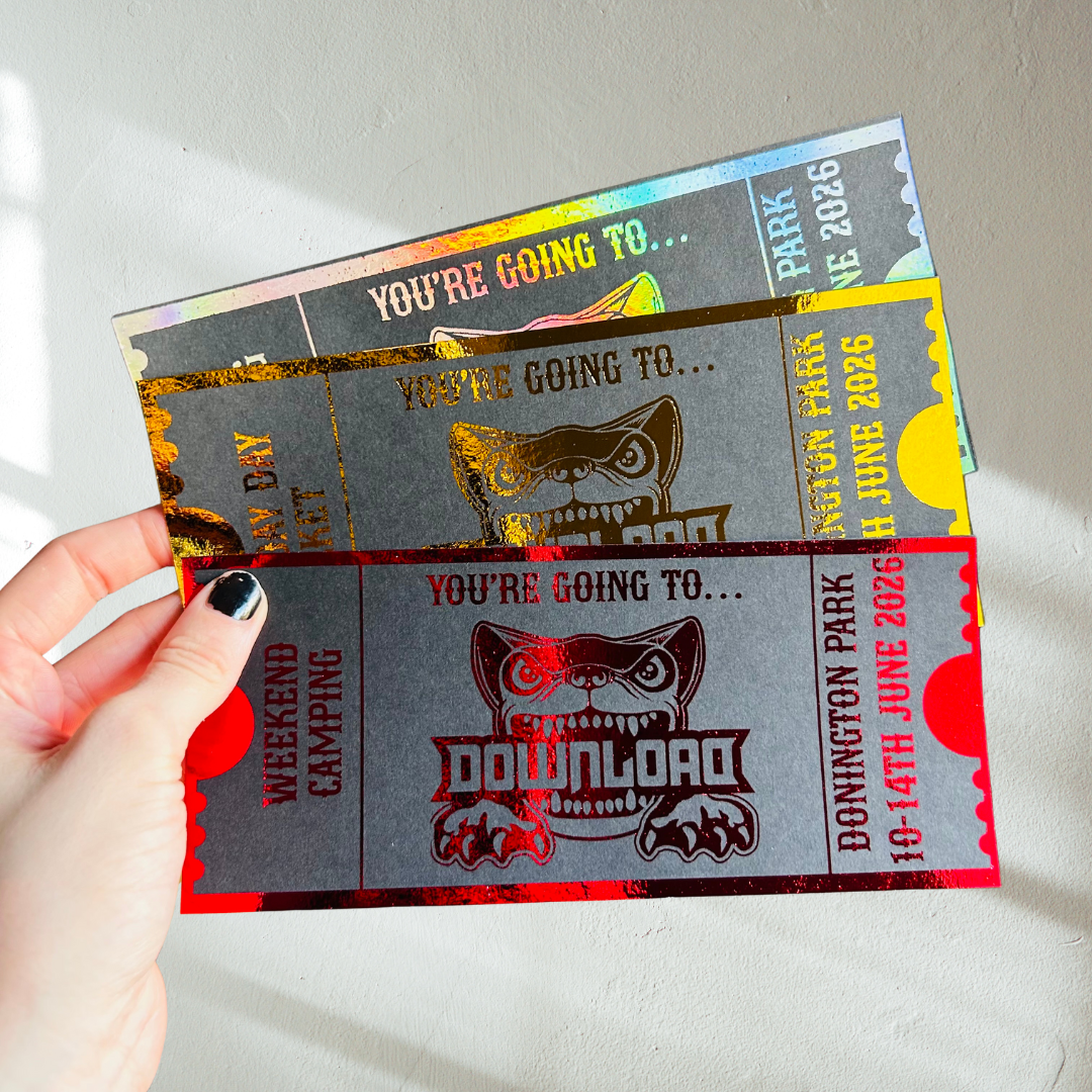 Download Festival - Souvenir Ticket