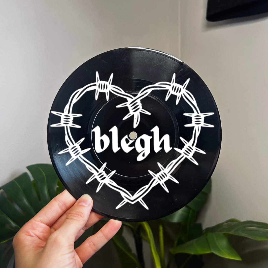 Blegh - Vinyl Record Wall Hanging