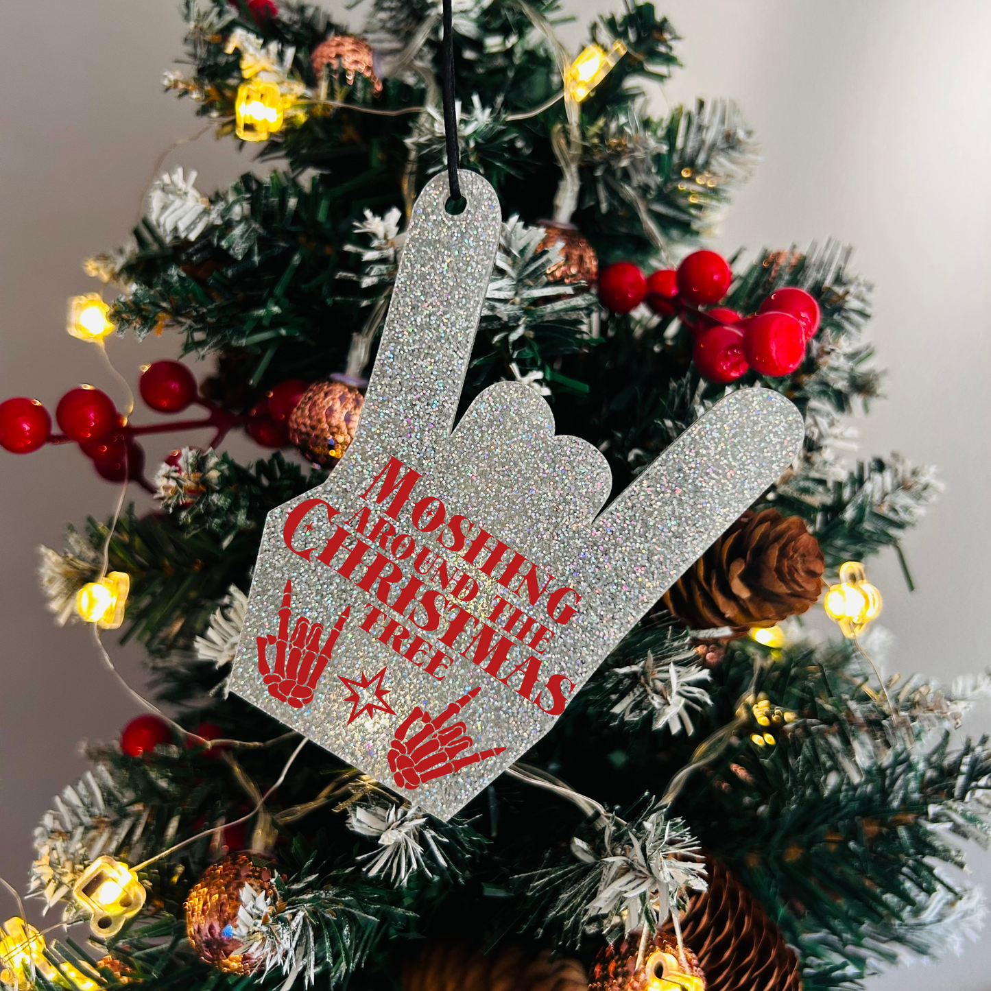 Moshing Around the Christmas Tree Bauble
