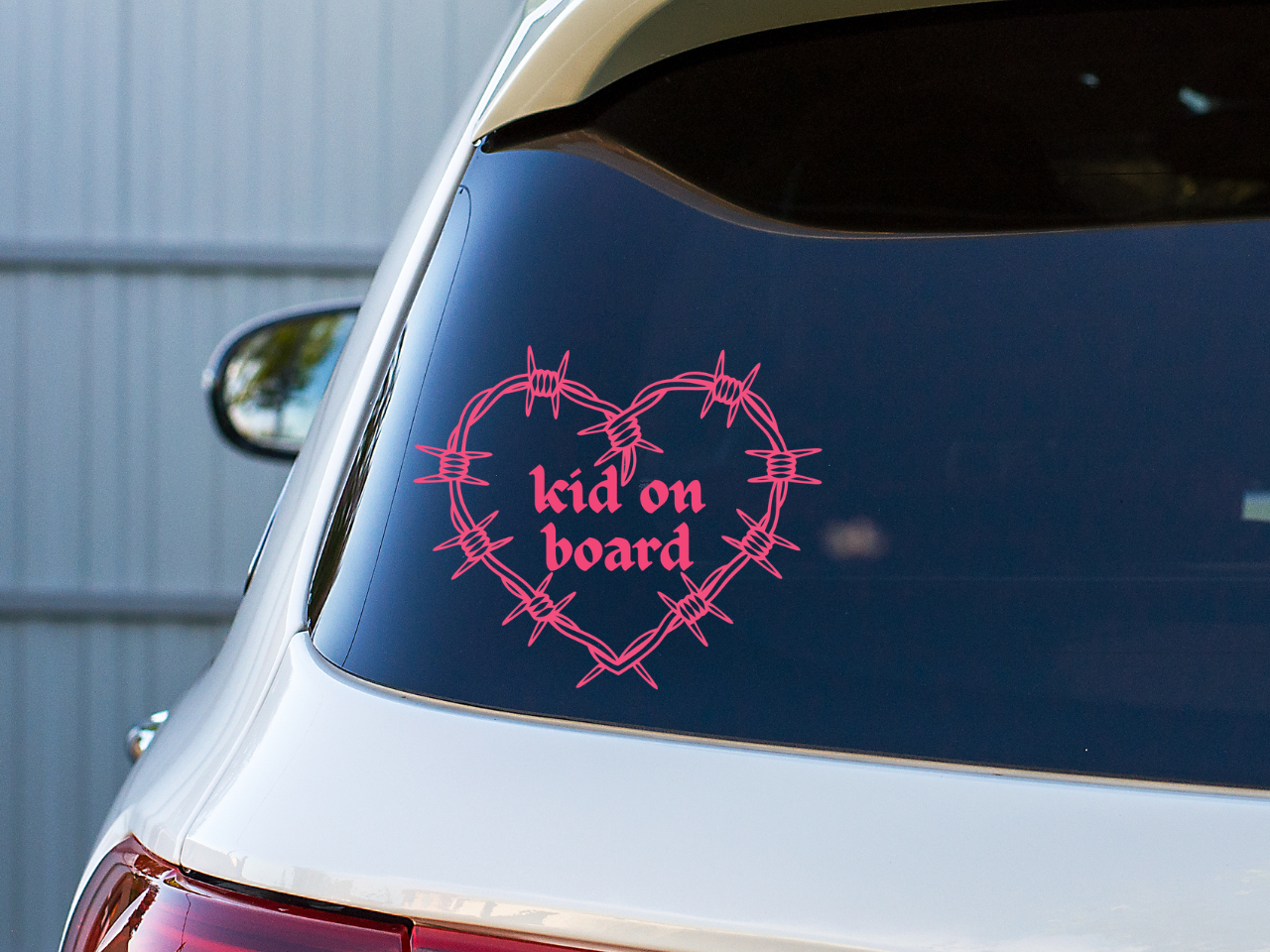Kid On Board Car Sticker