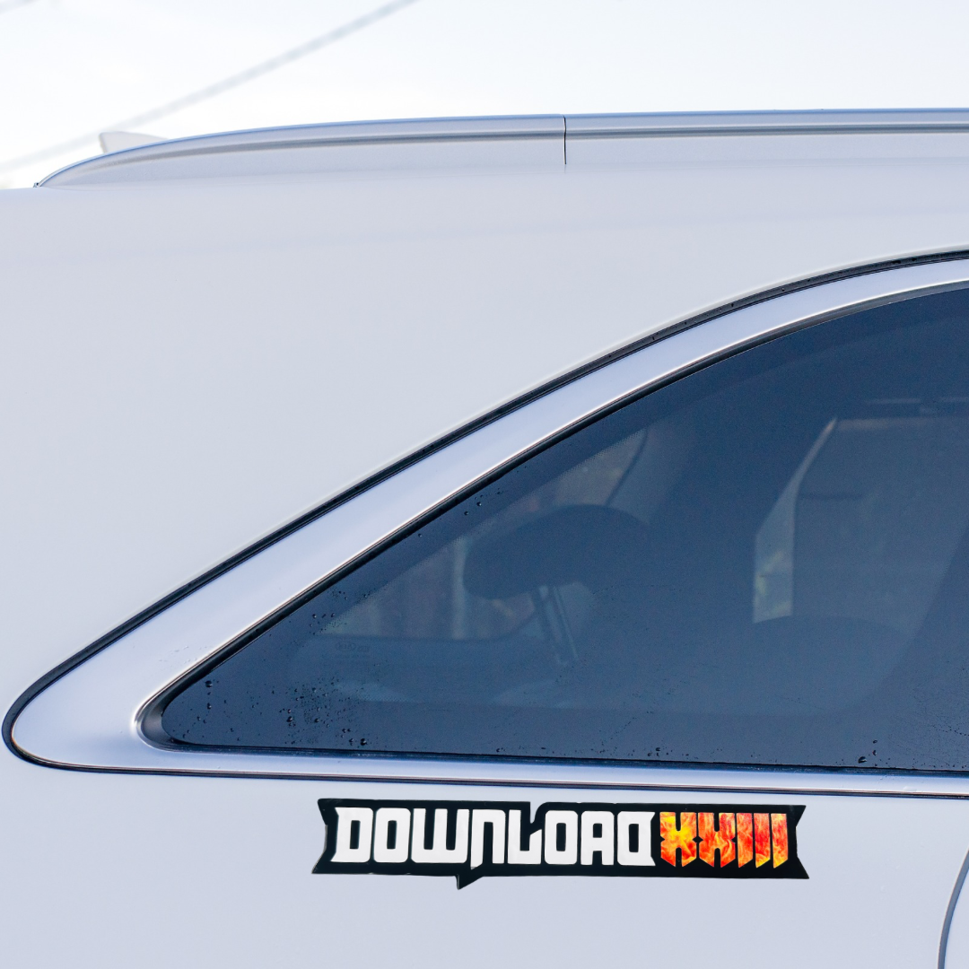 Download Festival Car Sticker